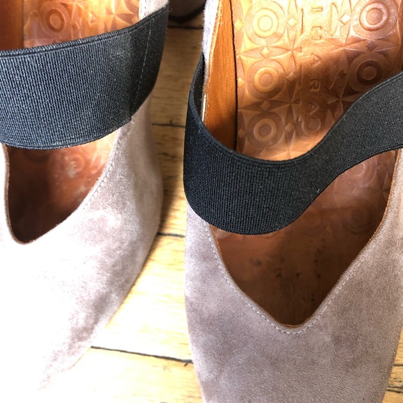 Chie Mihara Seiko Suede Mary Jane Heels 37.5 - Picture 14 of 16